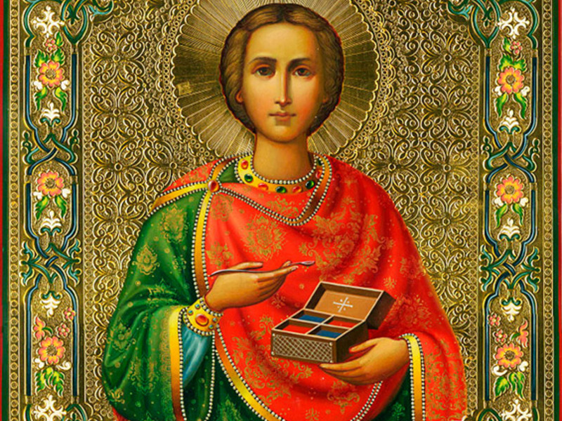 Святой Пантелеймон в канонической иконописи 