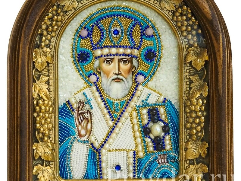  Икона Русская Православная Николая Чудотворца