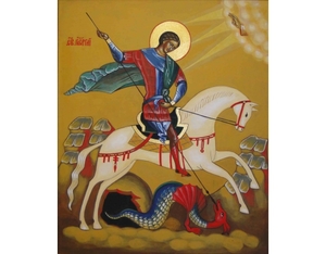 Георгий Победоносец, икона 