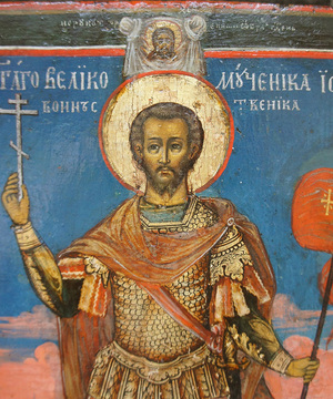 Как выглядит Св. Иоанн Воин - канонические иконы