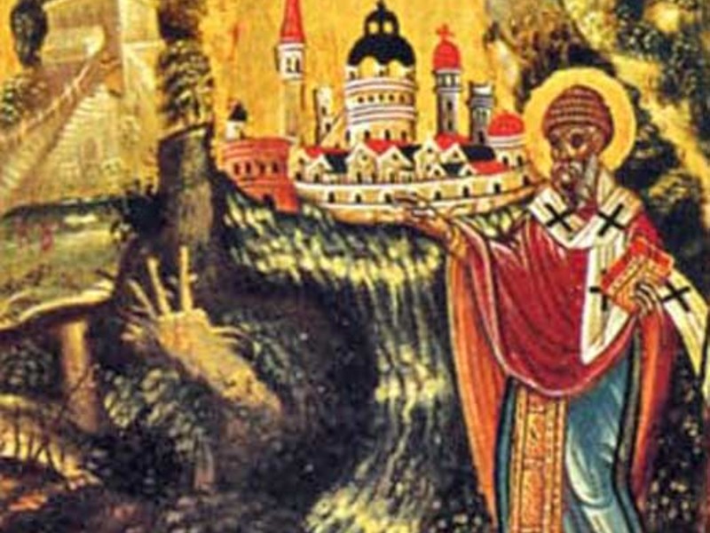 Святитель Спиридон Тримифунтский ходил по воде