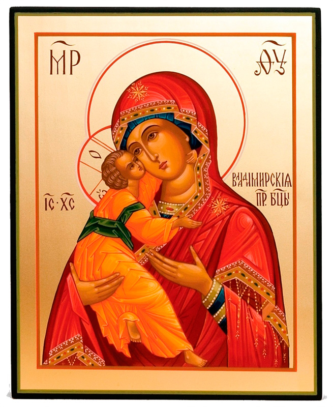 Картинки с владимирской божьей матерью с пожеланиями